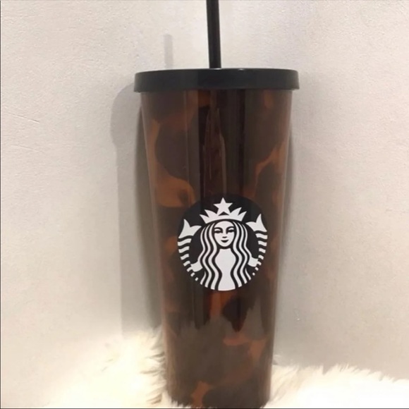 Starbucks Tumbler Tortoise Cheetah Leopard VENTI - Picture 2 of 6